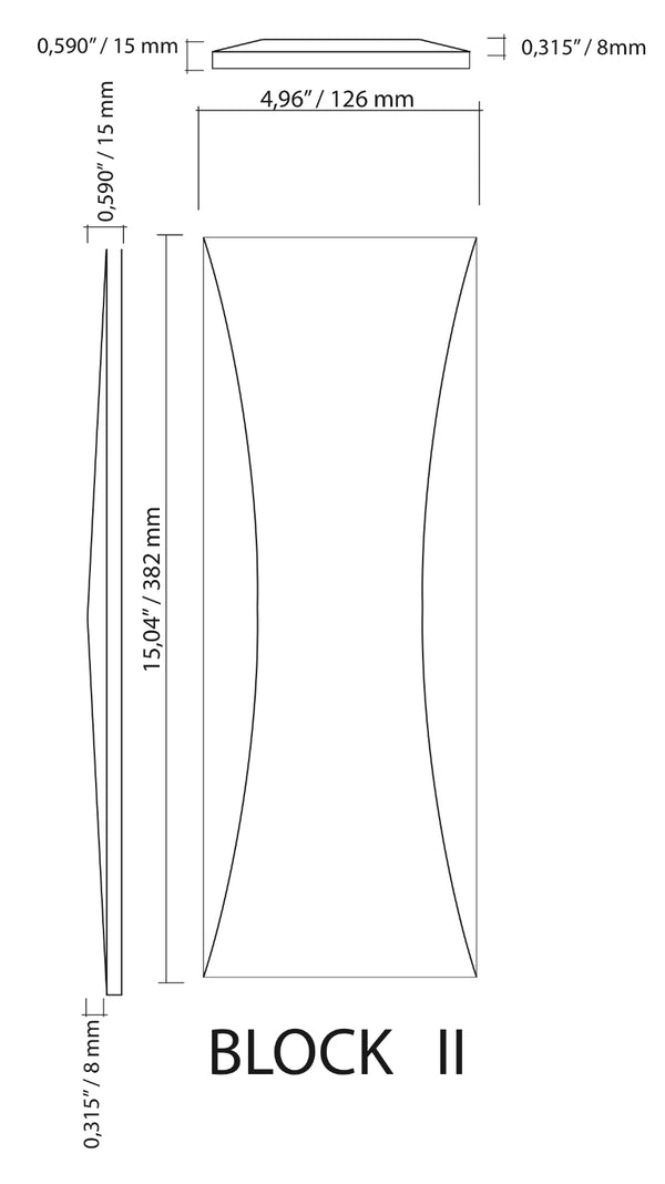 CHIC - BLOCK ll GRAY GLOSS 3D
