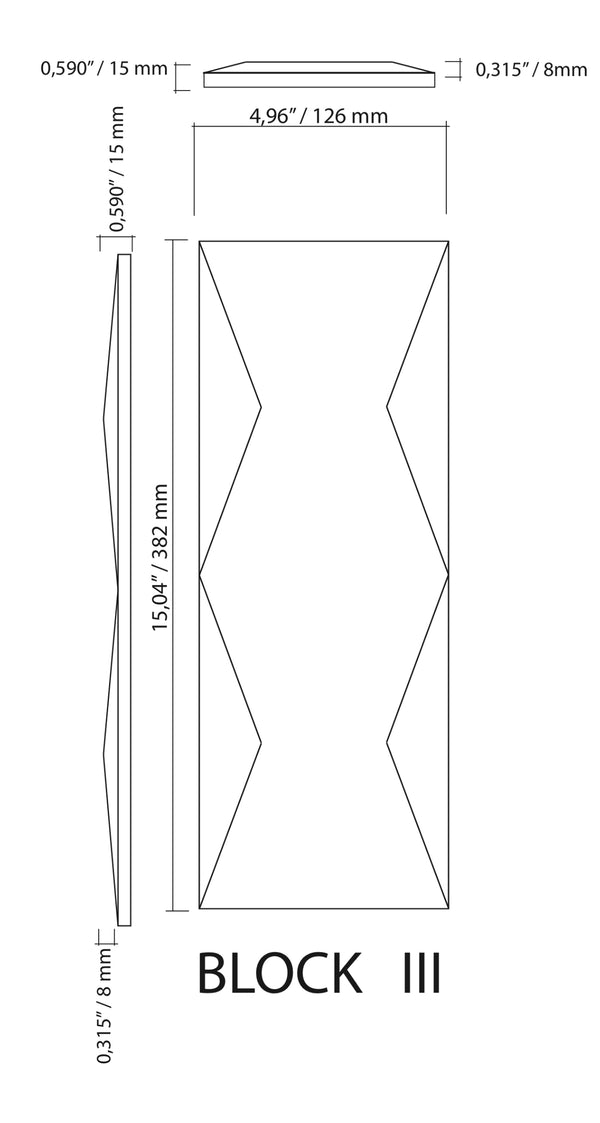 CHIC - BLOCK lll GRAY GLOSS 3D