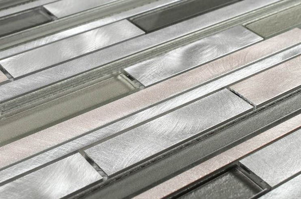 METAL RECTANGLES - CHARCOAL