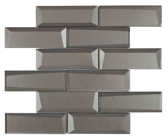 3D GLASS SUBWAY - DARK GRAY