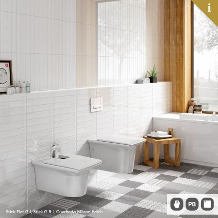 CHIC - STICK I WHITE GLOSS 3D
