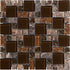 FRACTURED SQUARE - BROWN STONE