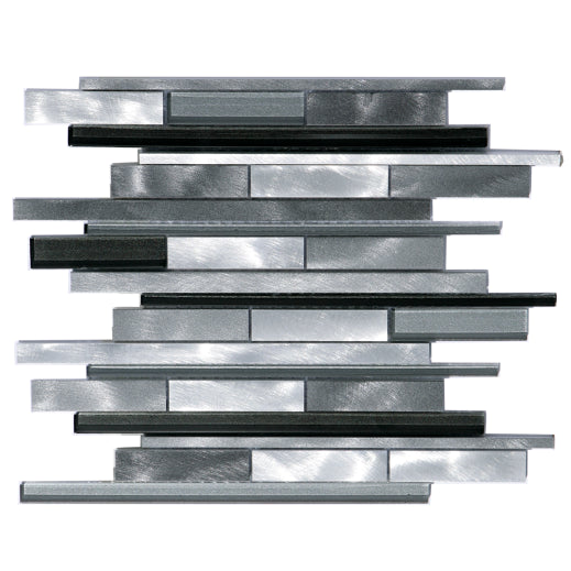 METAL RECTANGLES - SILVER