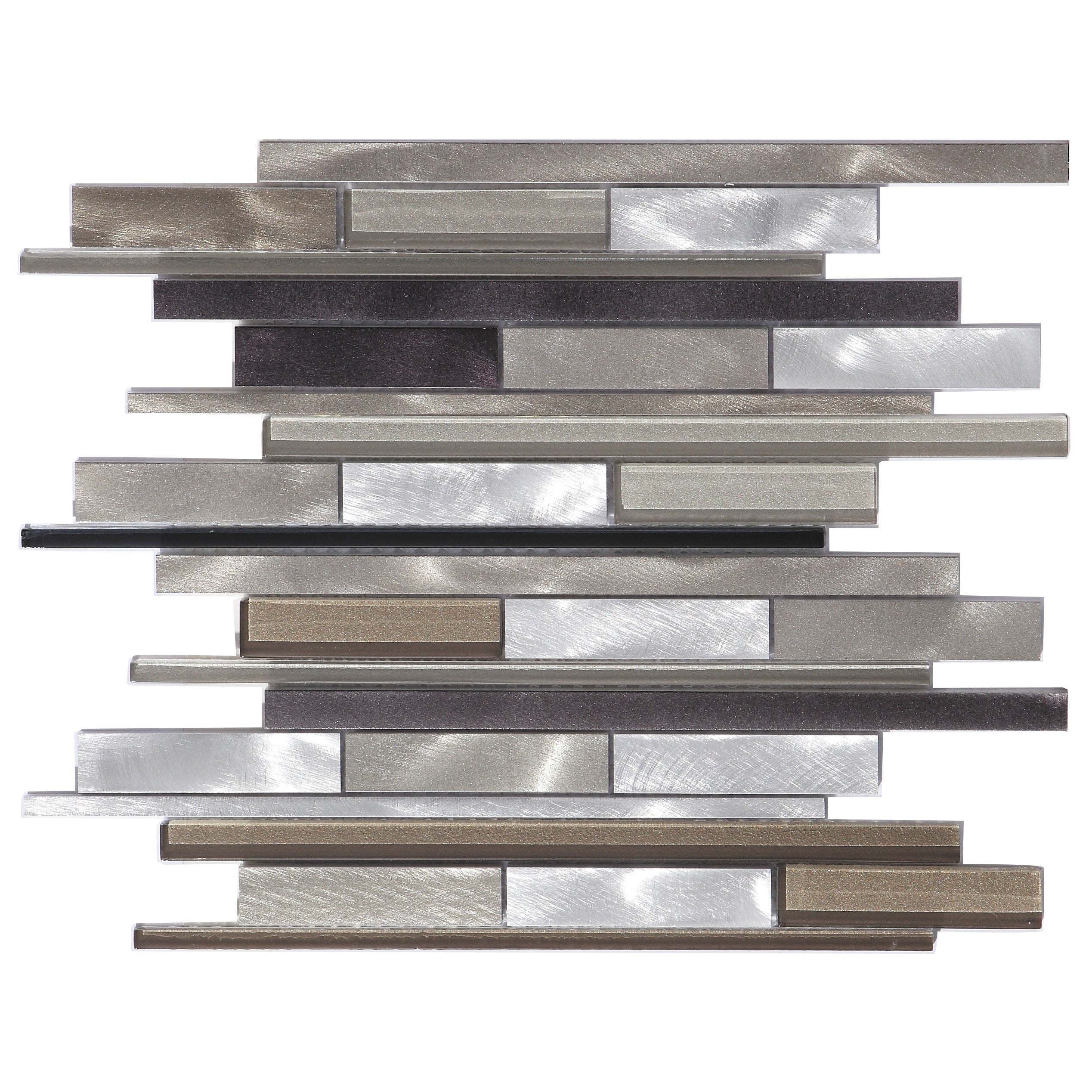 METAL RECTANGLES - BEIGE