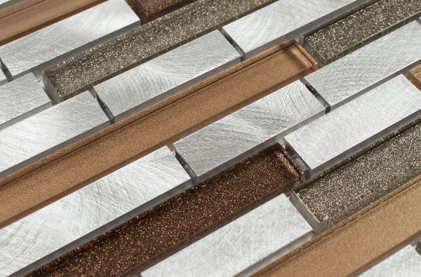 METAL SPARKLE - BROWN