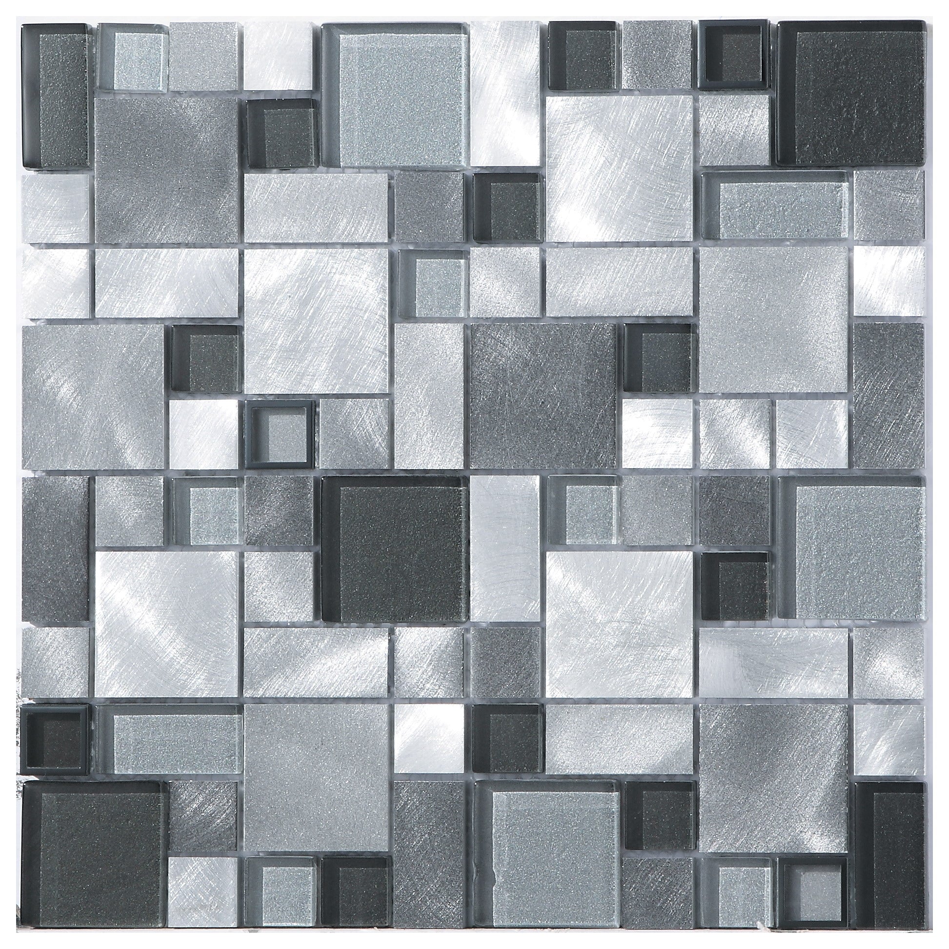 METAL SQUARES - SILVER
