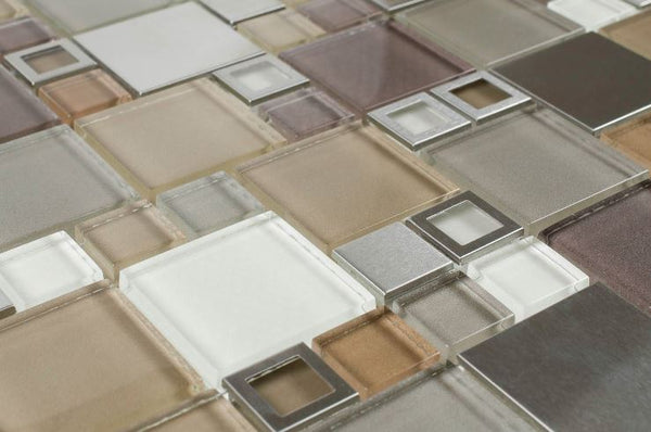 METAL SQUARES - RIVERBED