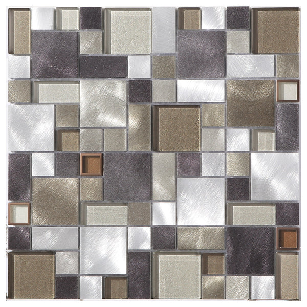 METAL SQUARES - BEIGE