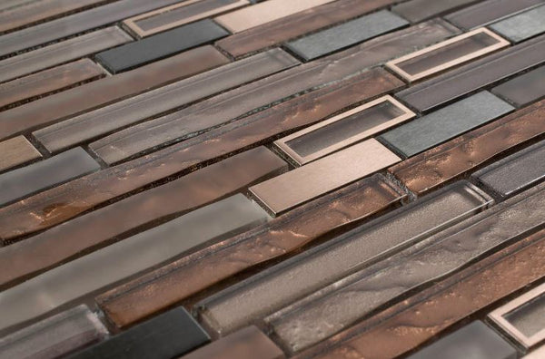 METAL SWIRL - BROWN