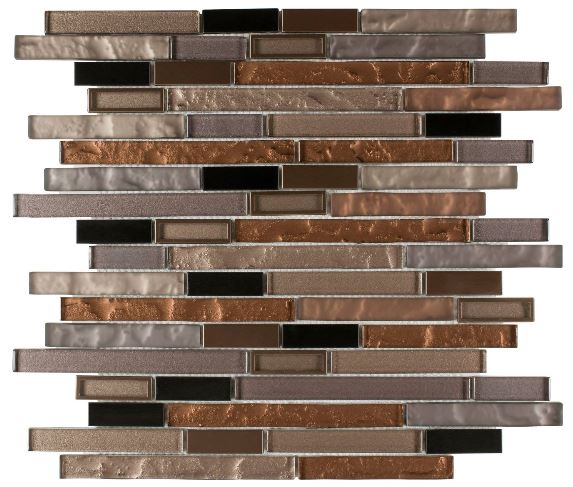 METAL SWIRL - BROWN