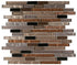 METAL SWIRL - BROWN