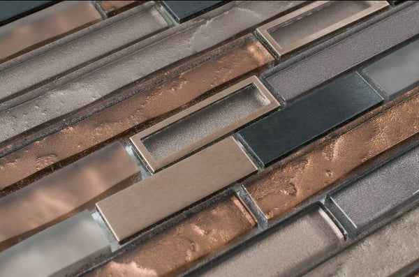 METAL SWIRL - BROWN