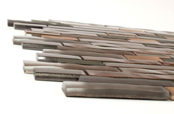 METAL SWIRL - BROWN