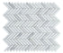 MINI HERRINGBONE - WHITE