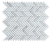 MINI HERRINGBONE - WHITE