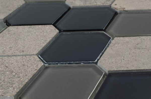 WATERJET POLYGON - BLACK